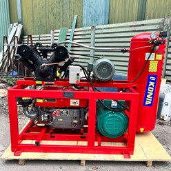 Combo phát điện, máy nén khí Konia 32HP K32DG-250