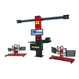 Thiết bị kiểm tra góc đặt bánh xe 3D Corghi Exact Blacktech Plus XR