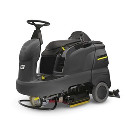Máy chà sàn sấy khô ngồi lái chạy bằng ắc quy Karcher B 90 R configured