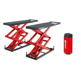 Cầu nâng ô tô kiểu cắt kéo móng chìm Bright PI-350E