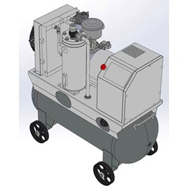 Máy nén khí trục vít Jucai 10HP JGC-10E