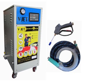 Máy phun rửa áp lực cao nước lạnh dùng điện HP161 hinh anh 1