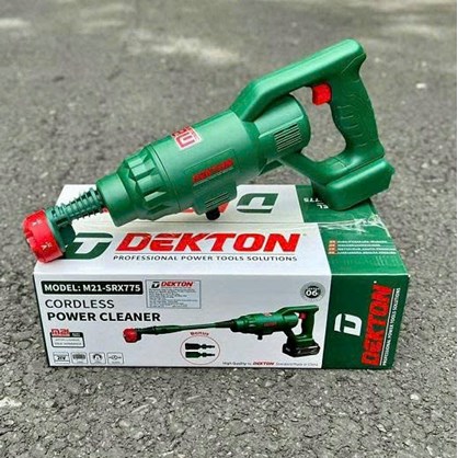 Máy rửa xe pin Dekton M21-SRX775 (chưa pin sạc) hinh anh 1