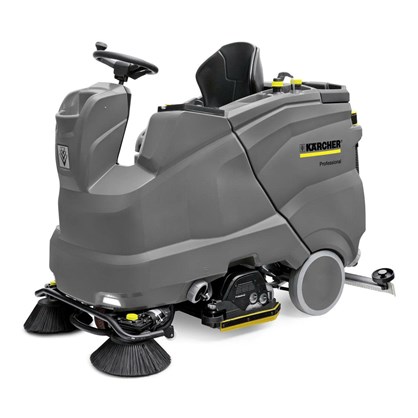 Máy chà sàn ngồi lái nhỏ gọn dùng pin Karcher B 150 R + R 75 hinh anh 1