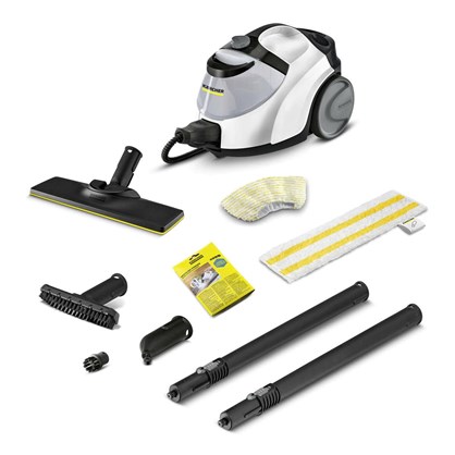Máy làm sạch bằng hơi nước Karcher SC 5 EasyFix Iron Plug (Trắng) hinh anh 1