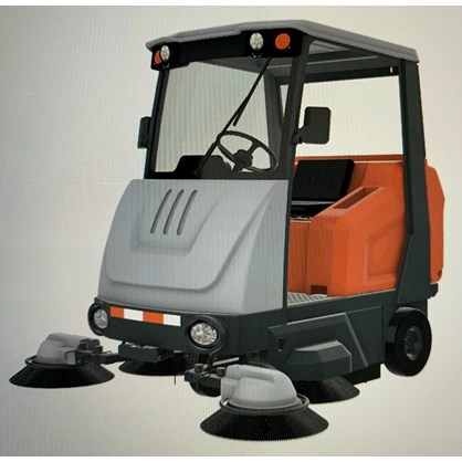 Xe Quét Hút Bụi Rác Sweeper B2100R hinh anh 1