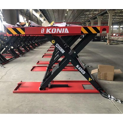 Cầu nâng kiểu xếp, nâng cao 1.2m Konia K400D hinh anh 1