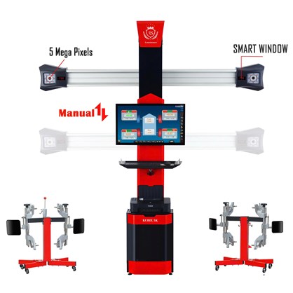 Máy cân chỉnh độ chụm, cân chỉnh góc lái 3D Lawrence Kubix 5K hinh anh 1