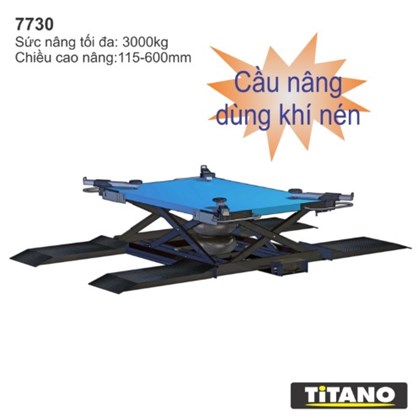 Cầu Nâng Hoạt Động Bằng Khí Nén Titano STD-7730 hinh anh 1