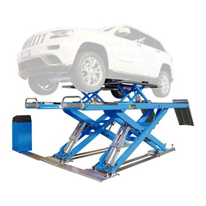 Cầu nâng cắt kéo 2 tầng nâng 5.5 tấn HPA Super Lift 55XC hinh anh 1