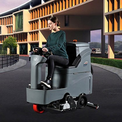 Máy chà sàn tự động ngồi lái Gaomei GM-RMINI hinh anh 1
