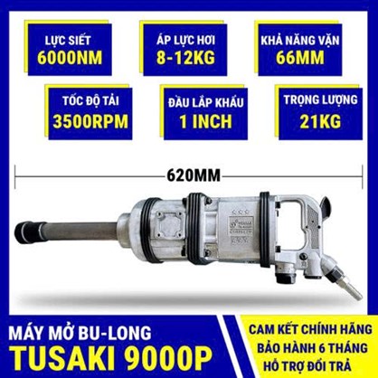 Súng Siết Mở Bulong TUSAKI TS-9000P (đầu 1 INCH) hinh anh 1