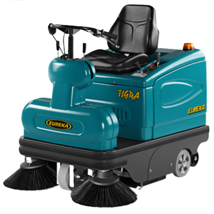 Xe quét rác ngồi lái Eureka Tigra  hinh anh 1