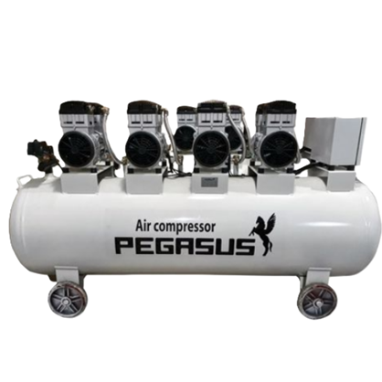 Máy nén khí không dầu, giảm âm Pegasus TM-OF1100X4-300L hinh anh 1