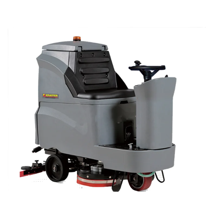 Máy chà sàn nhà xưởng dạng ngồi lái Kraffer GM 120/110BT  hinh anh 1