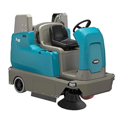 Máy quét đường tự lái nhỏ gọn chạy bằng pin Tennant S16  hinh anh 1
