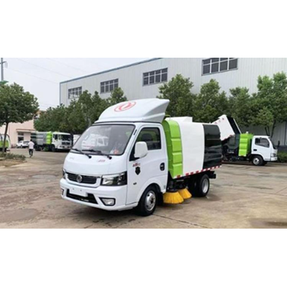 Xe quét hút bụi đường Dongfeng 2 khối TV-0182 hinh anh 1