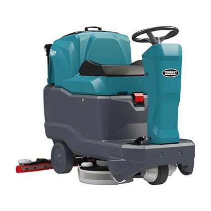 Máy chà sàn mini dạng ngồi lái Tennant T581 hinh anh 1